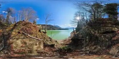 Sylvensteinstausee bei Fall