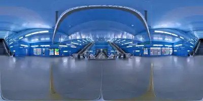 U-Bahnhof Überseequartier in Hamburg