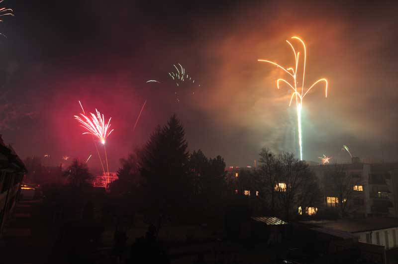 Silvesterfeuerwerk | Foto: © Werner Pietschmann
