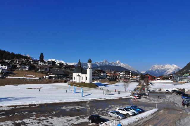 Blick auf Seefeld in Tirol