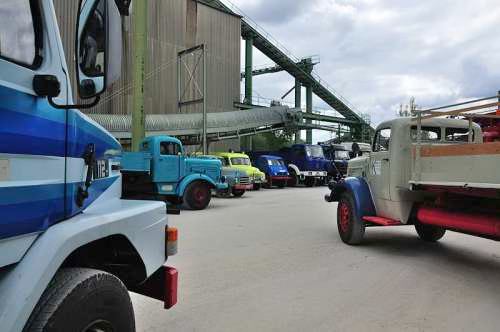 Oldtimer-Nutzfahrzeugtreffen 2016 im Kieswerk Ebenhöh
