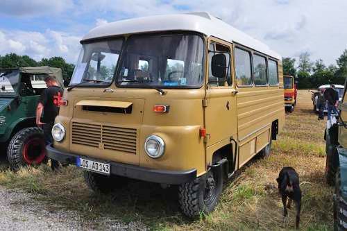 Robur LO 2500 A beim Oldtimer-Nutzfahrzeugtreffen 2016 im Kieswerk Ebenhöh