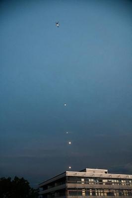 Hubschrauber über München