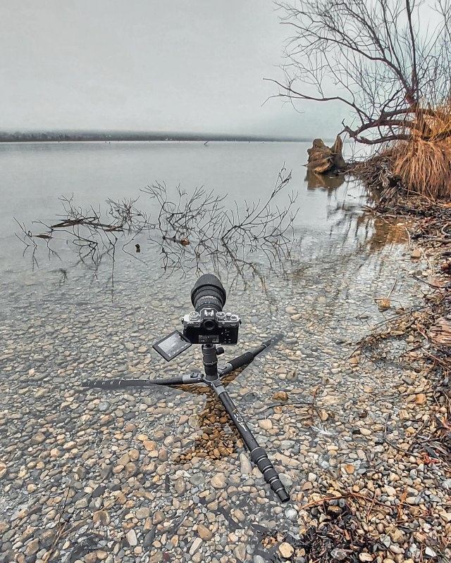 Vanguard Veo Stativ im Einsatz