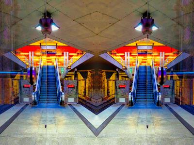 gespiegeltes Spiegelbild