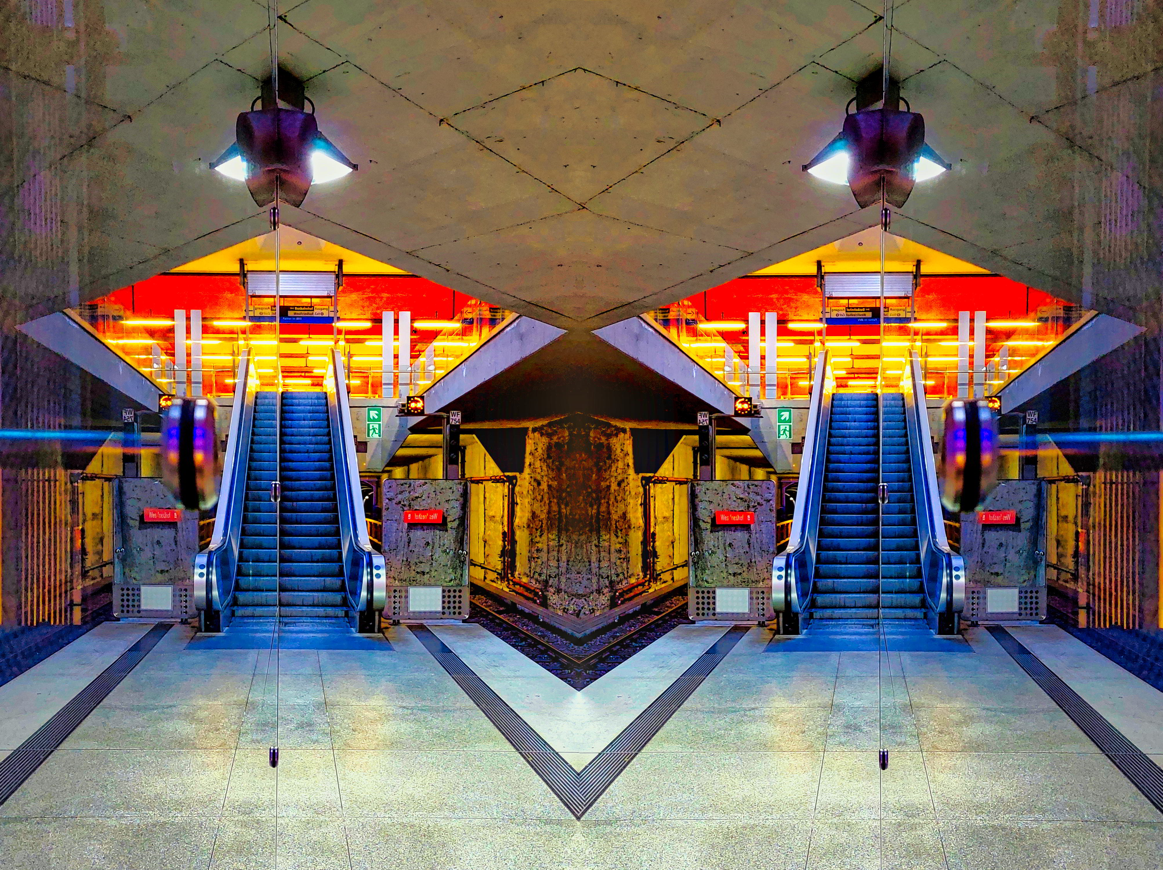 gespiegeltes Spiegelbild