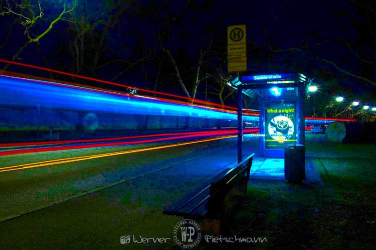 Lichtspuren | Foto: © Werner Pietschmann