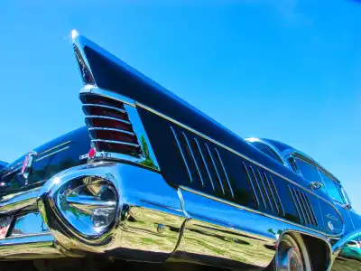 Heckflosse eines 1959 Buick Limited