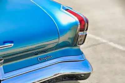 Heckdetail eines 1962 Chrysler Saratoga