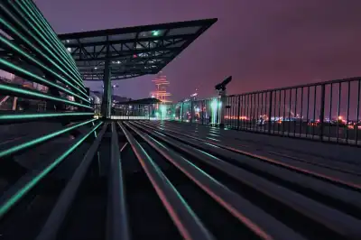 St. Pauli Landungsbrücken im Hamburger Hafen