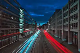 Lichtspuren (Foto: © Werner Pietschmann)