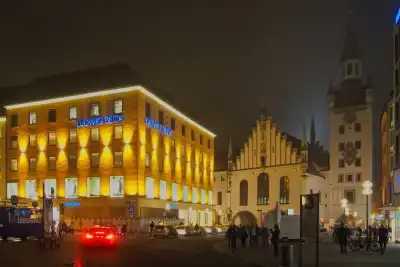 Altes Rathaus am Marienplatz in München