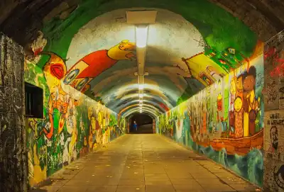 Unterführung Ludwigsbrücke in München