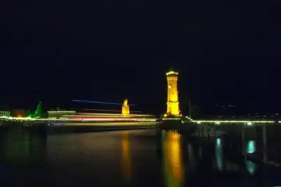 Einfahrt in den Lindauer Hafen