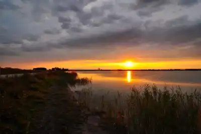 Sonnenuntergang am Darscho