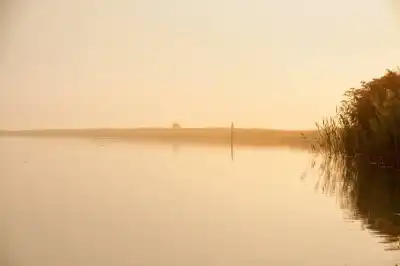 Die aufgehende Sonne erzeugte im Zusammenspiel mit dem morgendlichen Nebel eine ganz besondere Lichtstimmung.